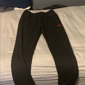 Soft black Addidas women’s sweatpants (S)